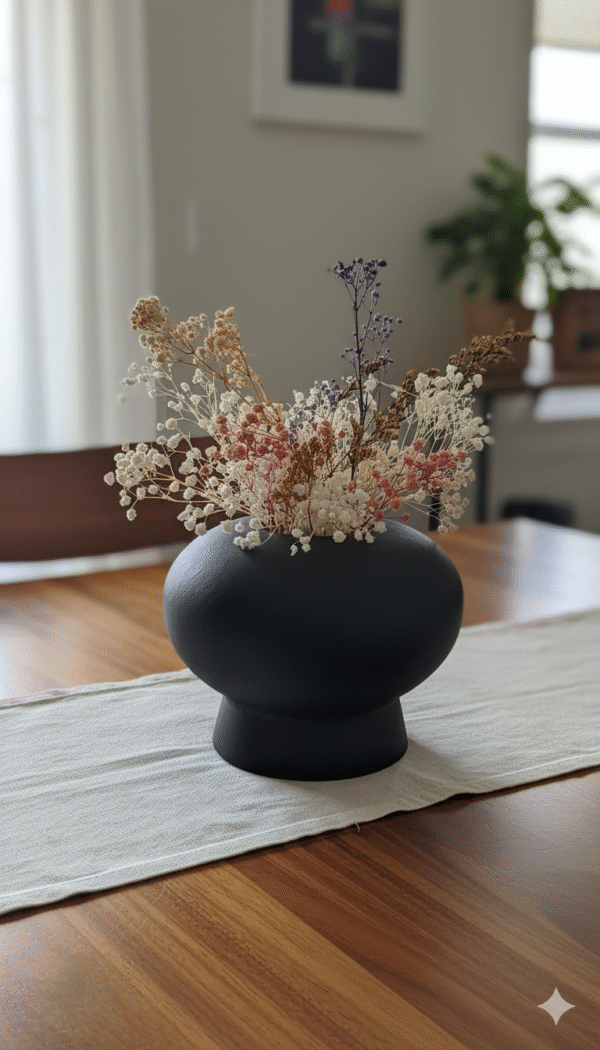 Blush and Shadow with Vase – Pampasious