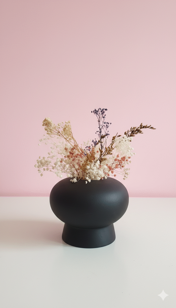 Blush and Shadow with Vase – Pampasious