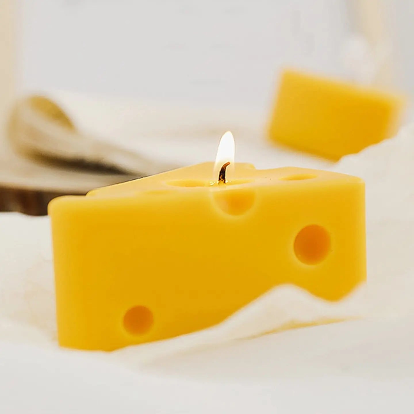 Cheese candle