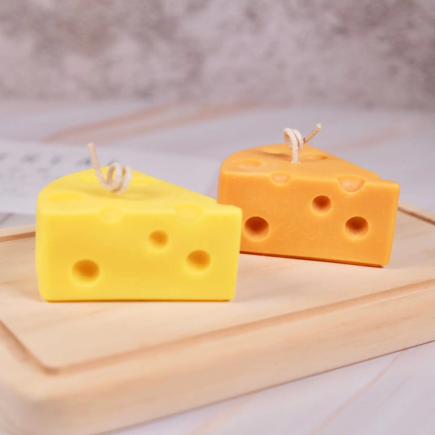 Cheese candle