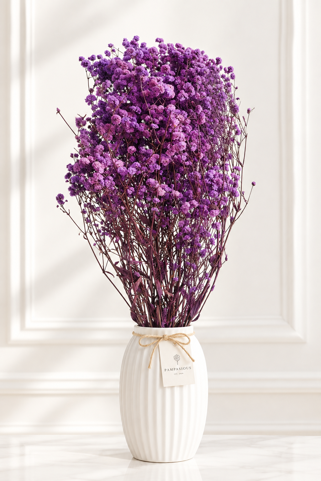 Purple baby breath
