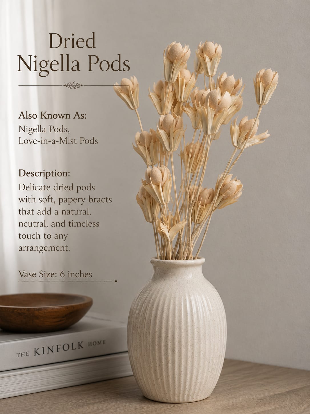 Nigella pods