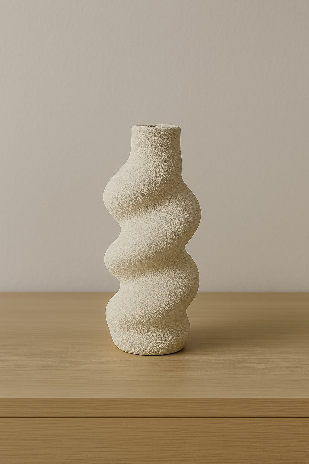 Straight Wavy Vase