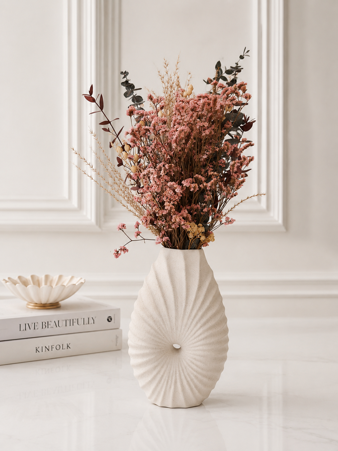 Rosewood Breeze with Vase